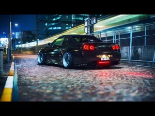 night lovell - dark light (volb3x remix) / cars tuning cool hot track road speed music